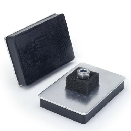 Heavy-Duty Rectangular Magnetic Pad for Taxi Roof Signs